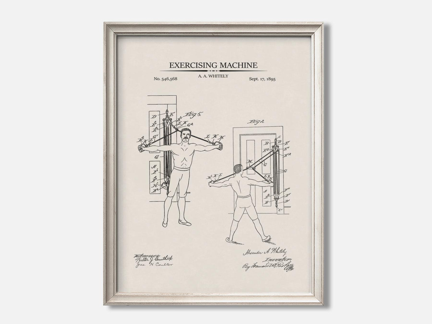 Exercising Machine 1 Oat - Ivory mockup