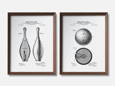 Bowling Patent Print Set of 2 mockup - A_t10124-V1-PC_F+WA-SS_2-PS_11x14-C_whi variant