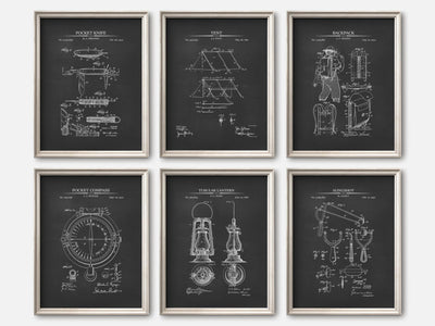 Boy Scout Patent Prints - Set of 6 mockup - A_t10165-V1-PC_F+O-SS_6-PS_5x7-C_cha variant