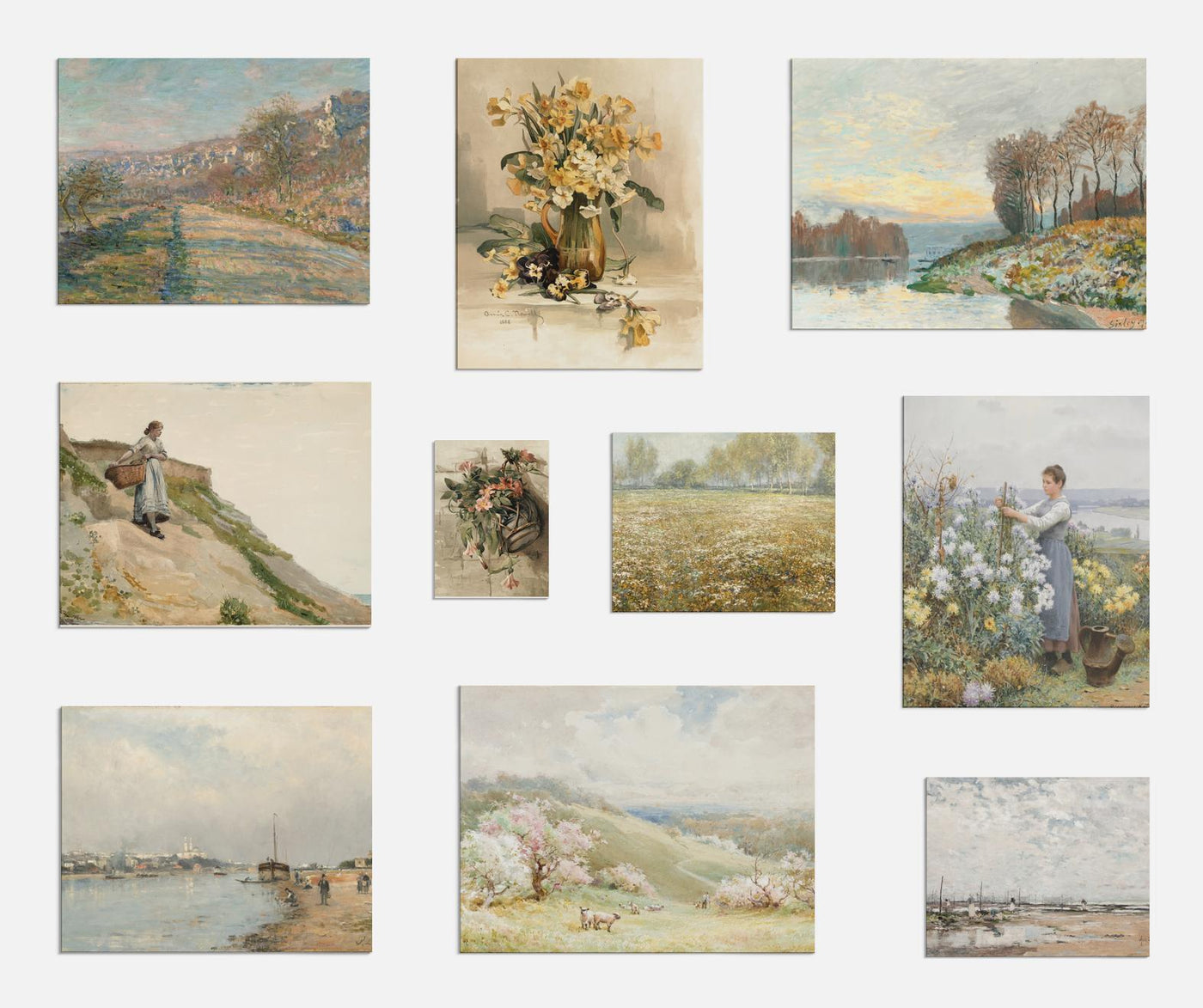 Spring Gallery Wall - Fine Art Print Set of 10 โ Everart