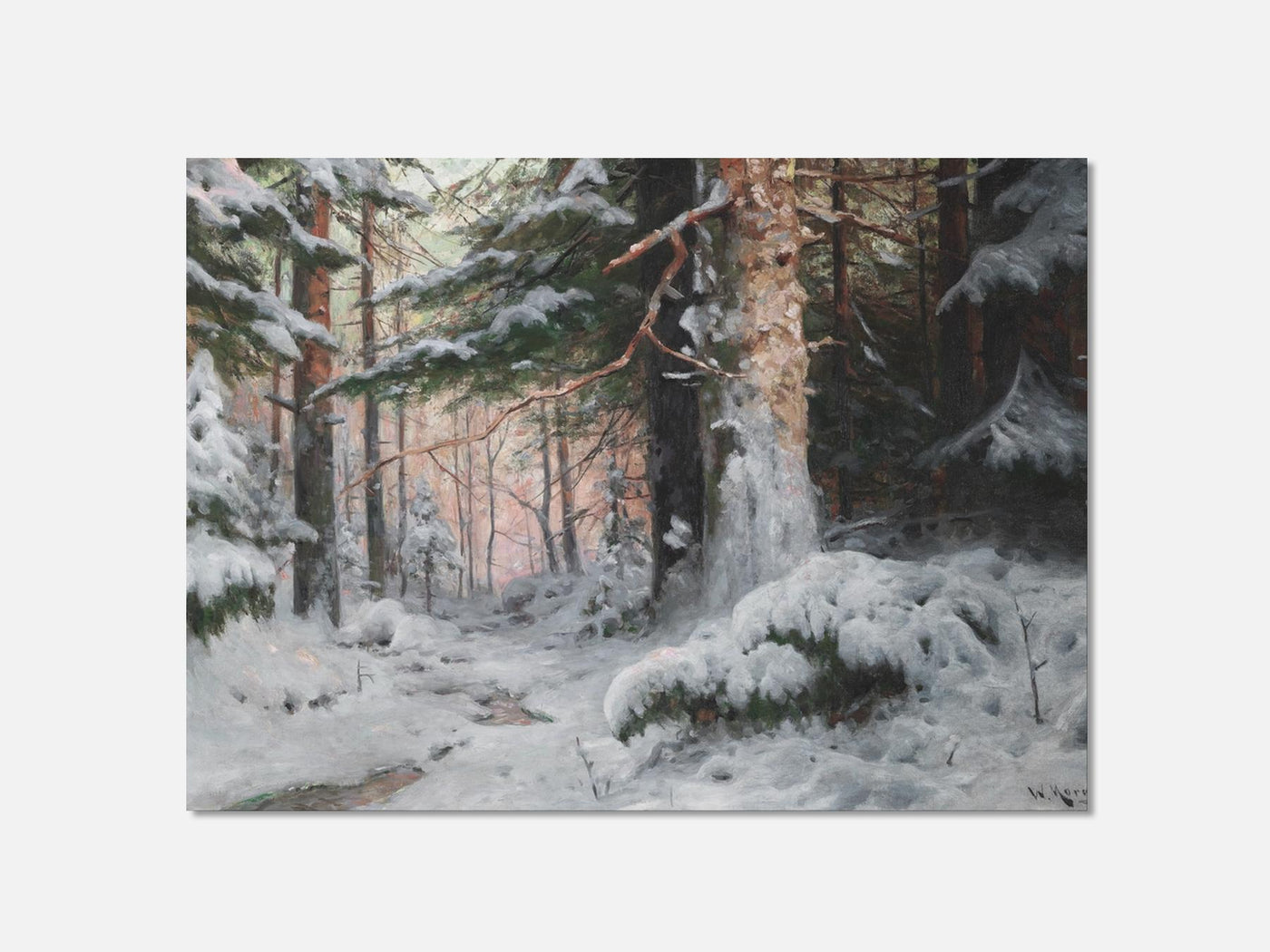 The Snowy Pine Forest mockup - A_w31-V1-PC_AP-SS_1-PS_5x7-C_def variant