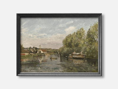 La Seine À Port-Marly (circa 1872)  Art Print mockup - A_p112-V1-PC_F+B-SS_1-PS_5x7-C_def variant