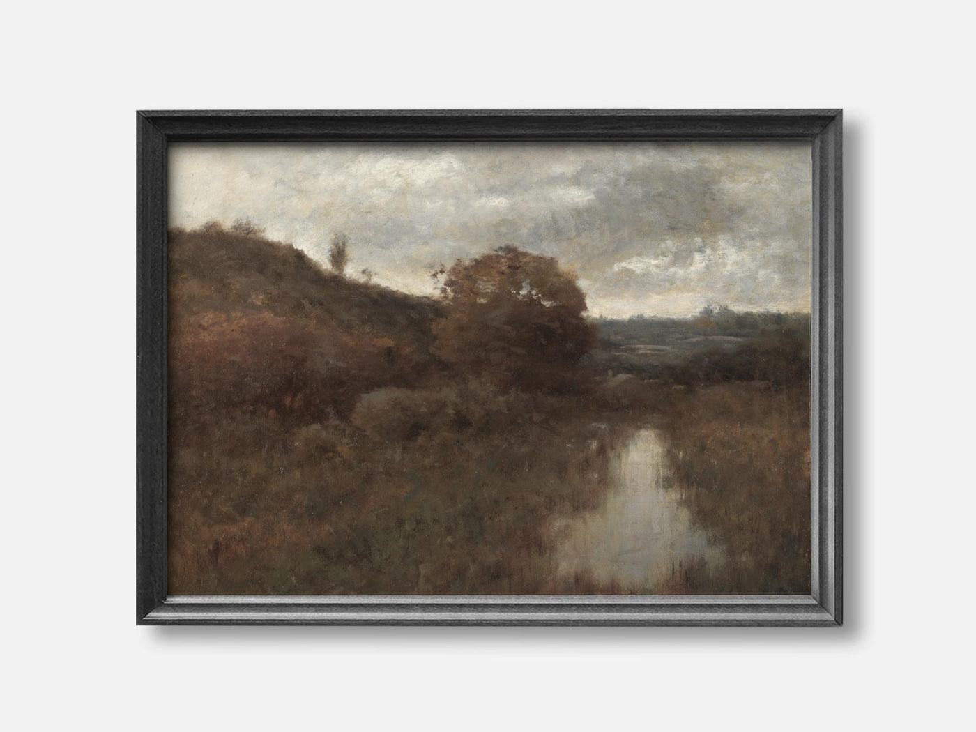 Autumn Landscape and Pool (1870s-1880s) Art Print mockup - A_p30-V1-PC_F+B-SS_1-PS_5x7-C_def variant