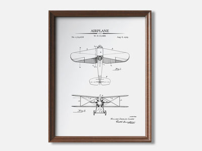 Vintage Airplane Patent Print mockup - A_t10118.2-V1-PC_F+WA-SS_1-PS_5x7-C_whi variant