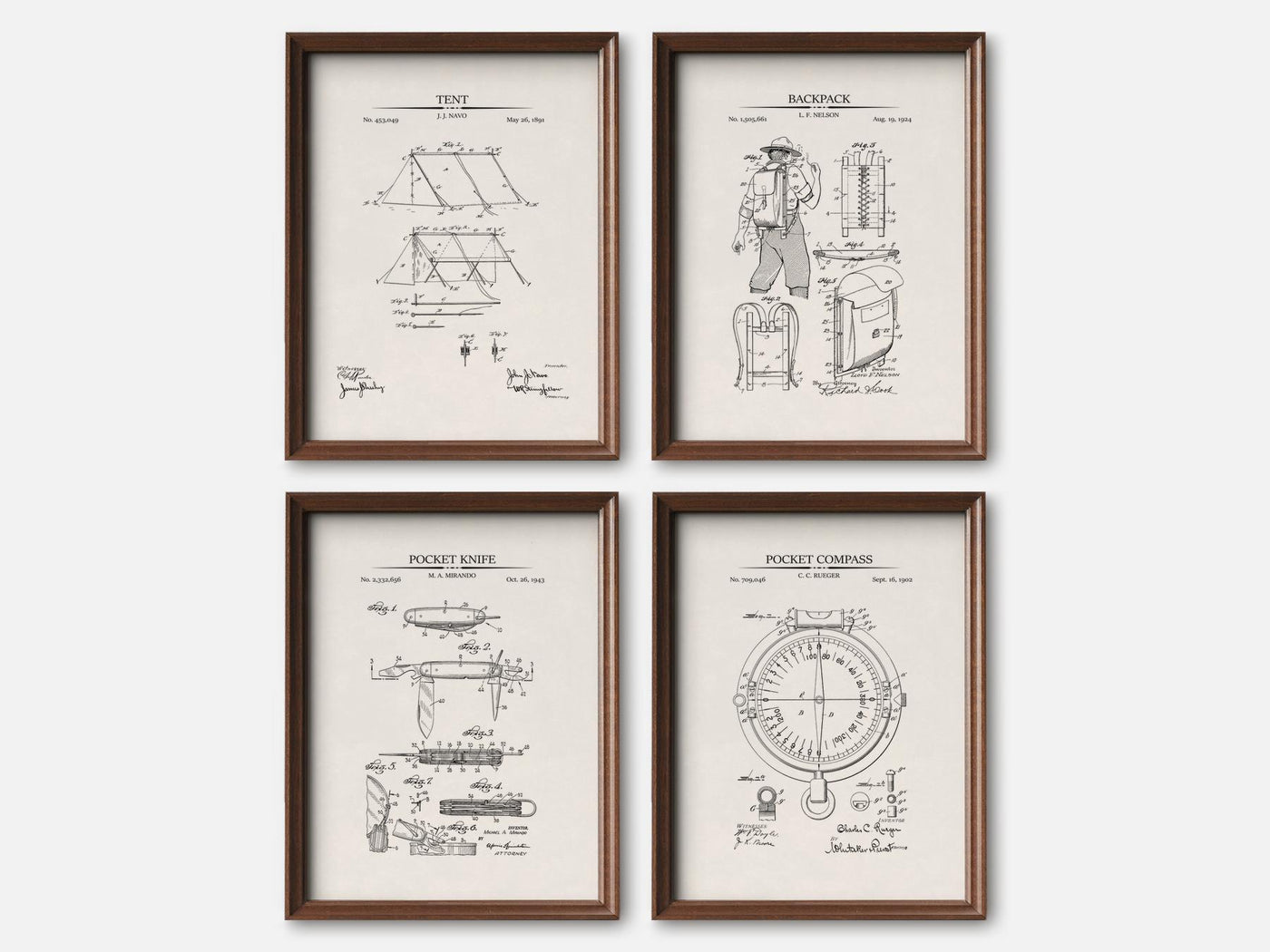 Camping Patent Print Set of 3 mockup - A_t10017-V1-PC_F+WA-SS_4-PS_5x7-C_ivo variant