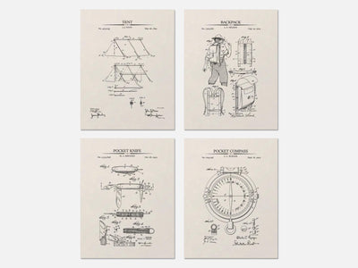 Camping Patent Print Set of 3 mockup - A_t10017-V1-PC_AP-SS_4-PS_5x7-C_ivo variant