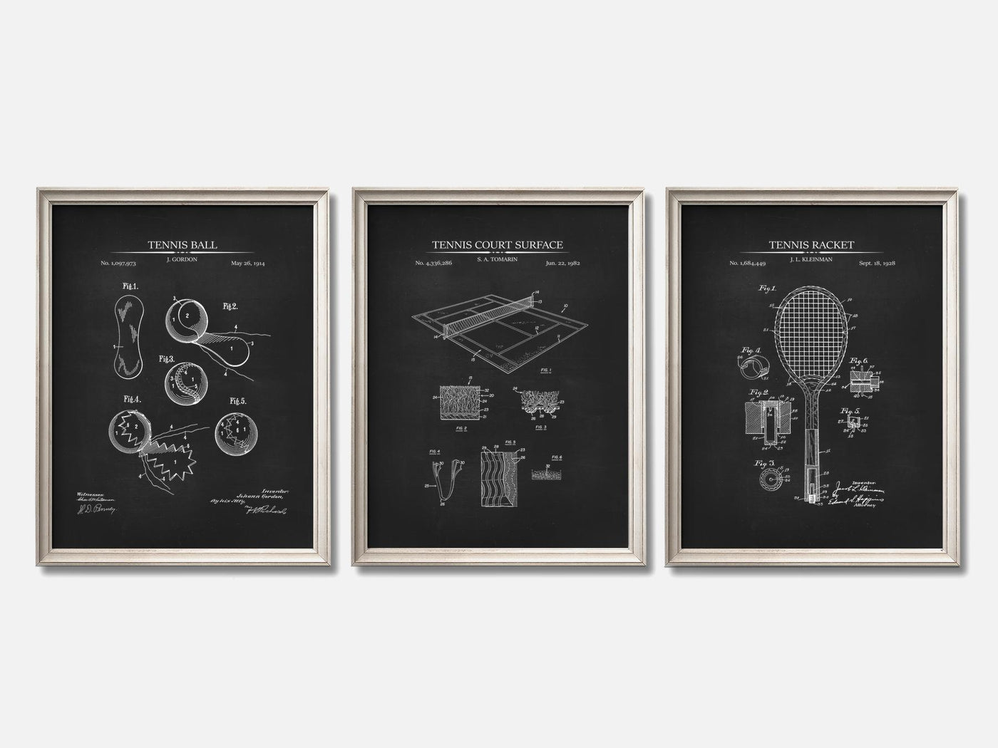 Tennis Patent Print Set of 3 mockup - A_t10049-V1-PC_F+O-SS_3-PS_11x14-C_cha variant
