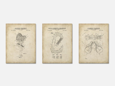 Rock Climbing Patent Print Set of 3 mockup - A_t10061-V1-PC_AP-SS_3-PS_11x14-C_par