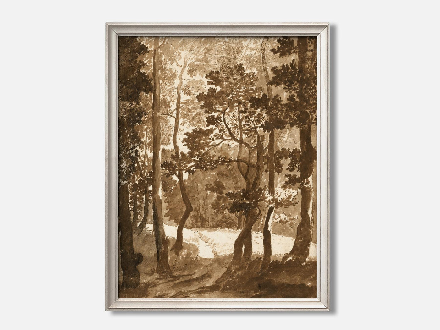 A Path Leading into a Forest Clearing (1635–1640) Art Print mockup - A_d33-V1-PC_F+O-SS_1-PS_5x7-C_def variant