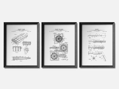 Darts Patent Print Set of 3 mockup - A_t10073-V1-PC_F+B-SS_3-PS_11x14-C_whi variant