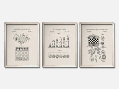 Chess Patent Print Set of 3 mockup - A_t10085-V1-PC_F+O-SS_3-PS_11x14-C_ivo variant