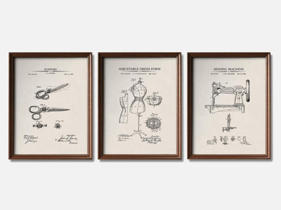 Sewing Patent Print Set of 3 mockup - A_t10043-V1-PC_F+WA-SS_3-PS_11x14-C_ivo variant
