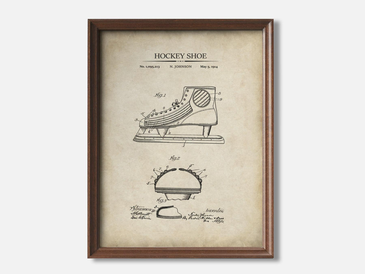 Hockey Shoe Patent Print mockup - A_t10029.3-V1-PC_F+WA-SS_1-PS_5x7-C_par