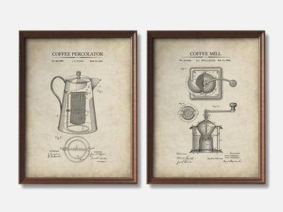 Coffee Patent Prints - Set of 2 mockup - A_t10002-V1-PC_F+WA-SS_2-PS_11x14-C_par