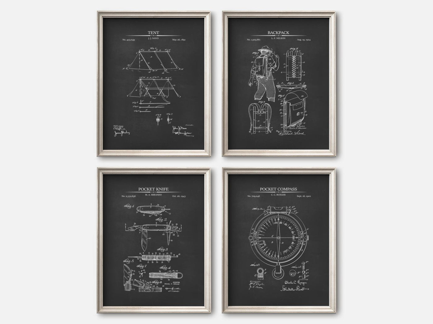 Camping Patent Print Set of 3 mockup - A_t10017-V1-PC_F+O-SS_4-PS_5x7-C_cha variant