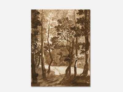 A Path Leading into a Forest Clearing (1635–1640) 1 Unframed mockup