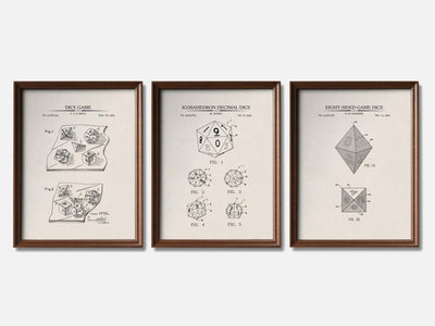 D&D Patent Print Set of 3 mockup - A_t10023-V1-PC_F+WA-SS_3-PS_11x14-C_ivo variant
