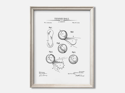 Tennis Ball Patent Print mockup - A_t10049.1-V1-PC_F+O-SS_1-PS_5x7-C_whi variant