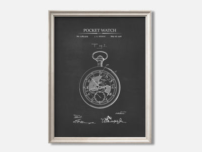 Pocket Watch Patent Print mockup - A_to6-V1-PC_F+O-SS_1-PS_5x7-C_cha variant