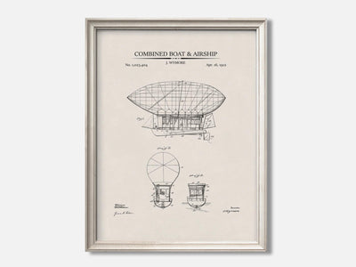 Combined Boat & Airship 1 Oat - Ivory mockup