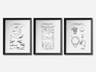Basketball Patent Print Set of 3 mockup - A_t10066-V1-PC_F+B-SS_3-PS_11x14-C_whi variant