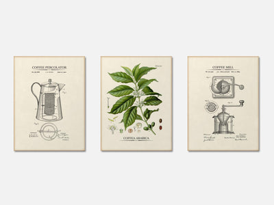 Vintage Coffee Print Set of 3 mockup - A_ms2-V1-PC_AP-SS_3-PS_11x14-C_lpa