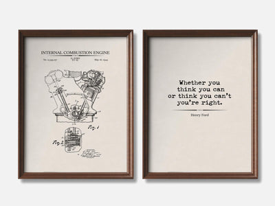 Ford Patent & Quote Prints - Set of 2 mockup - A_t10154-V1-PC_F+WA-SS_2-PS_11x14-C_ivo variant
