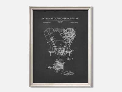 Internal Combustion Engine Patent Print mockup - A_t10072.2-V1-PC_F+O-SS_1-PS_5x7-C_cha variant
