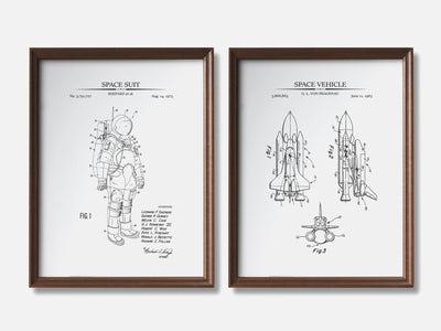 Astronaut Patent Print Set of 2 mockup - A_t10130-V1-PC_F+WA-SS_2-PS_11x14-C_whi variant