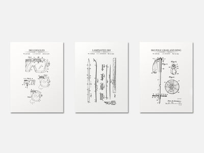 Ski Patent Print Set of 3 mockup - A_t10045-V1-PC_AP-SS_3-PS_11x14-C_whi variant
