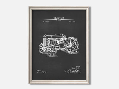 Tractor Patent Print mockup - A_t10025.3-V1-PC_F+O-SS_1-PS_5x7-C_cha variant