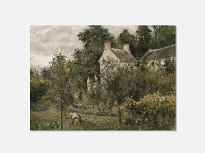 La Maison Rondest Et Son Jardin À L’hermitage, Pontoise (1878) Art Print mockup - A_p264-V1-PC_AP-SS_1-PS_5x7-C_def variant