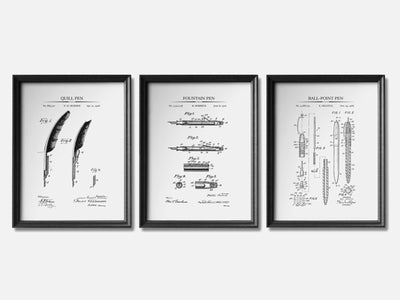 Evolution of Pens Patent Set of 3 mockup - A_t10056-V1-PC_F+B-SS_3-PS_11x14-C_whi variant