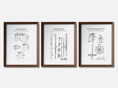 Ski Patent Print Set of 3 mockup - A_t10045-V1-PC_F+WA-SS_3-PS_11x14-C_whi variant