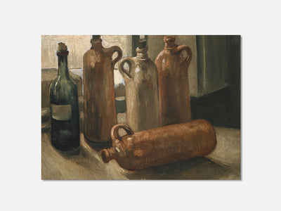 Stillleben mit fünf Flaschen (1884) Art Print mockup - A_p136-V1-PC_AP-SS_1-PS_5x7-C_def variant