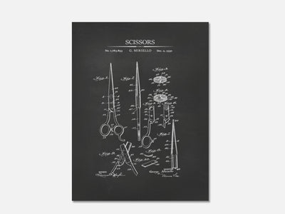 Scissors Patent Print mockup - A_t10011.2-V1-PC_AP-SS_1-PS_5x7-C_cha variant