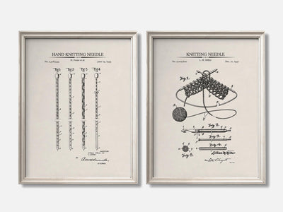 Knitting Patent Print Set of 2 mockup - A_t10083-V1-PC_F+O-SS_2-PS_11x14-C_ivo variant