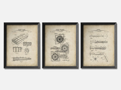 Darts Patent Print Set of 3 mockup - A_t10073-V1-PC_F+B-SS_3-PS_11x14-C_par variant