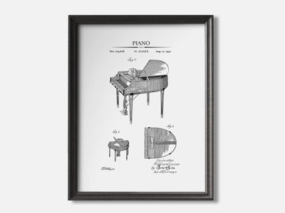 Piano Patent Art Print mockup - A_t10117.1-V1-PC_F+B-SS_1-PS_5x7-C_whi variant