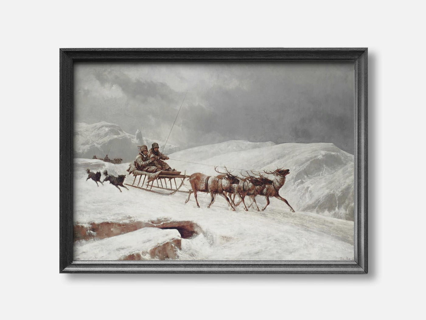 Reindeer Sleigh Ride mockup - A_w37-V1-PC_F+B-SS_1-PS_5x7-C_def variant