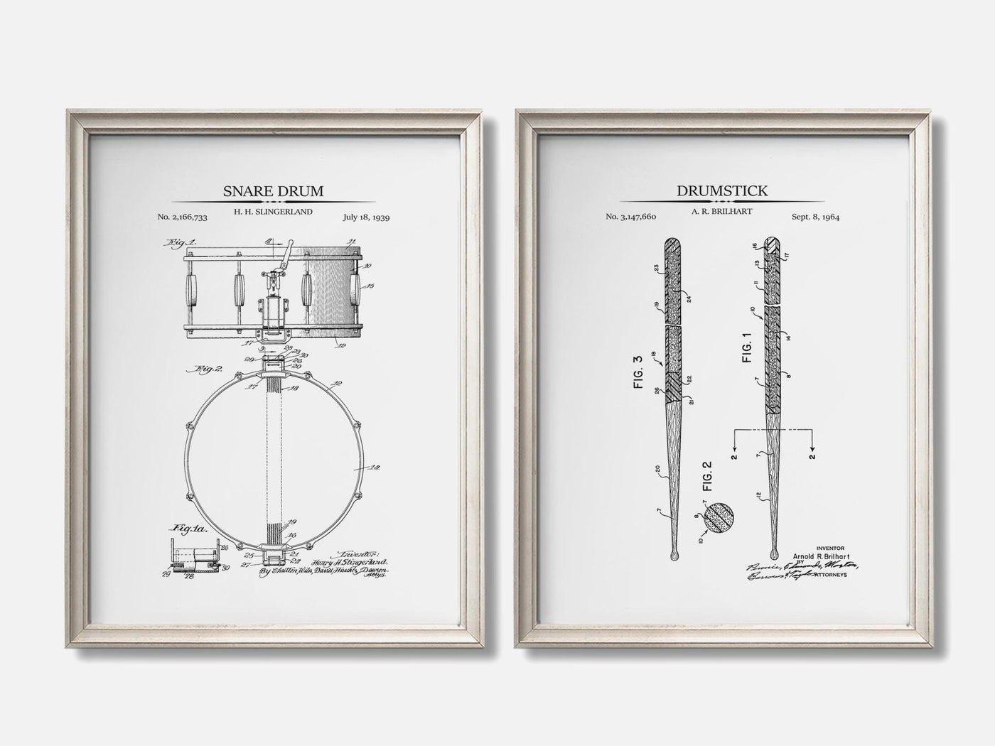 Drum Patent Print Set of 2 mockup - A_t10162-V1-PC_F+O-SS_2-PS_11x14-C_whi variant