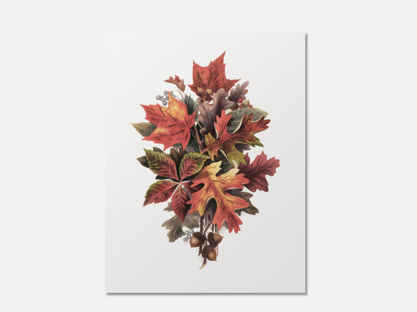 Autumn Leaves  1 Unframed mockup