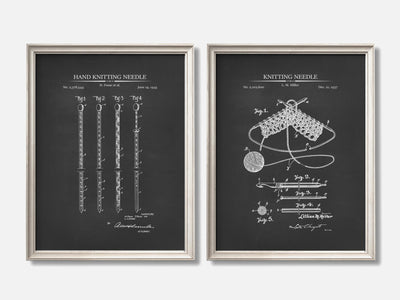 Knitting Patent Print Set of 2 mockup - A_t10083-V1-PC_F+O-SS_2-PS_11x14-C_cha variant