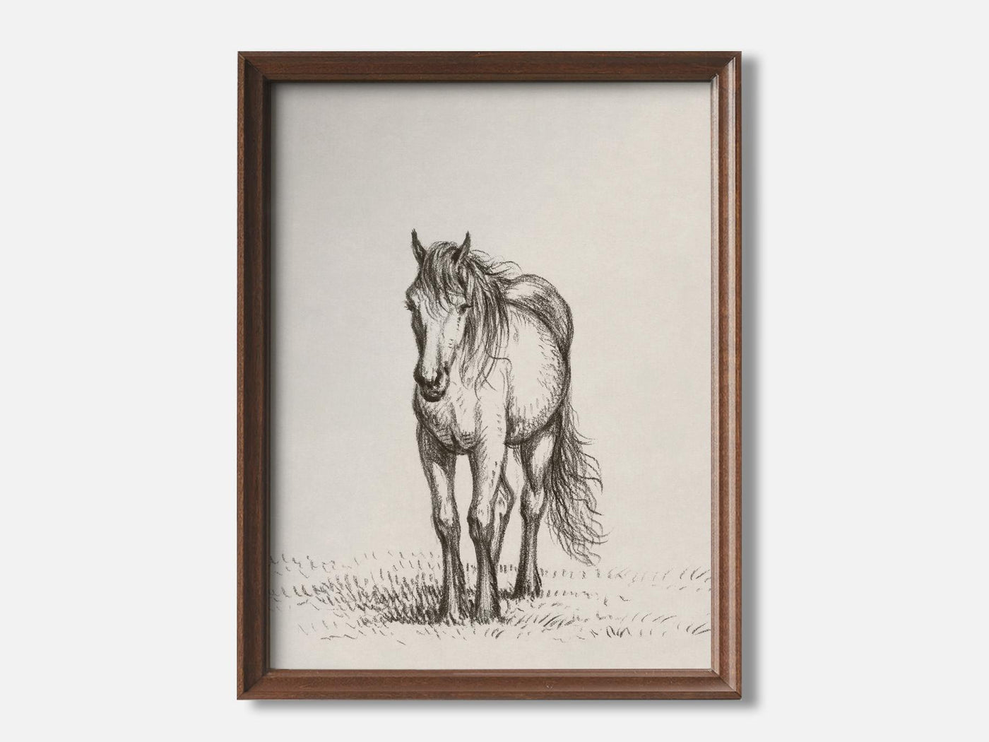 Standing horse (1816) Art Print mockup - A_d3-V1-PC_F+WA-SS_1-PS_5x7-C_def variant