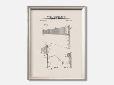 Volleyball Net 1 Oat - Ivory mockup