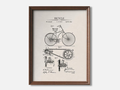 Bicycle Patent Print mockup - A_to2-V1-PC_F+WA-SS_1-PS_5x7-C_ivo variant
