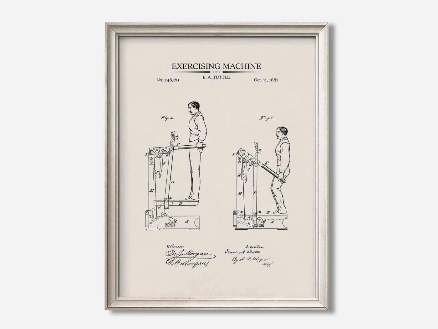 Exercising Machine 1 Oat - Ivory mockup