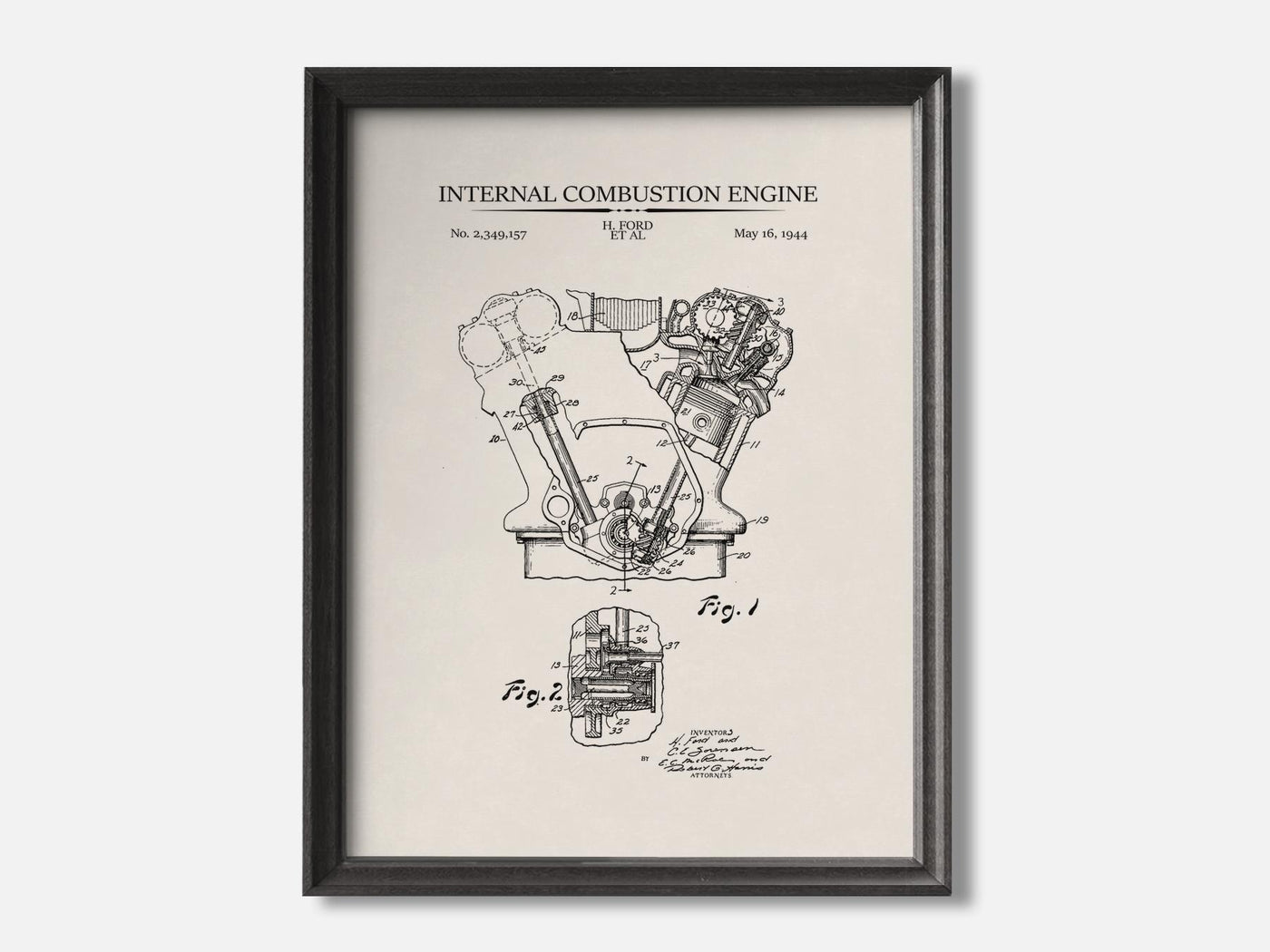 Internal Combustion Engine Patent Print mockup - A_t10072.2-V1-PC_F+B-SS_1-PS_5x7-C_ivo variant