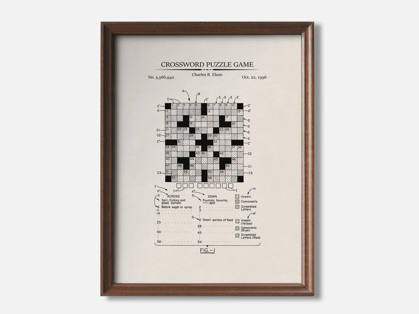 Crossword Puzzle Patent Print mockup - A_t10160.2-V1-PC_F+WA-SS_1-PS_5x7-C_ivo variant