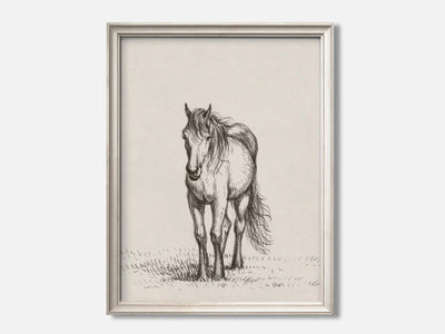 Standing horse (1816) Art Print mockup - A_d3-V1-PC_F+O-SS_1-PS_5x7-C_def variant